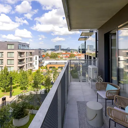 Panorama Retreat W Balcony Self Check-in * Vilnius